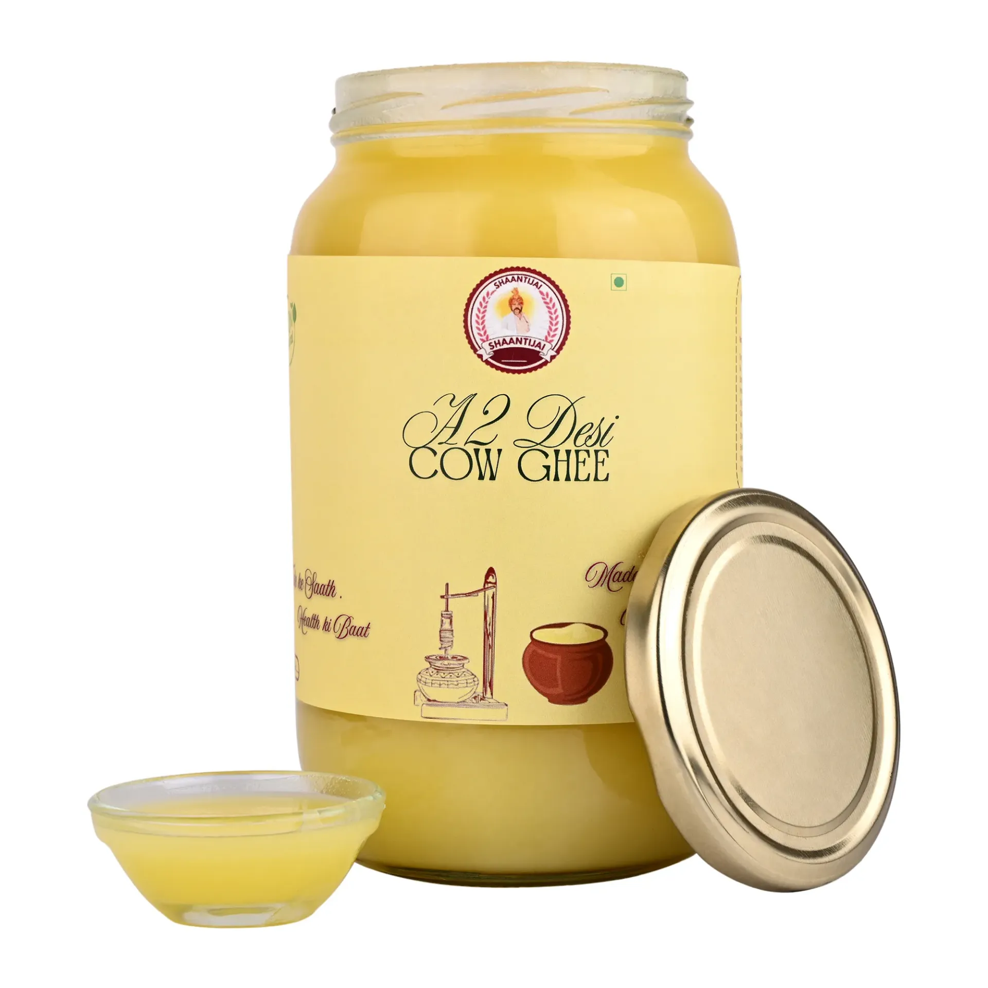 Pure A2 Desi Ghee  (500 gm)